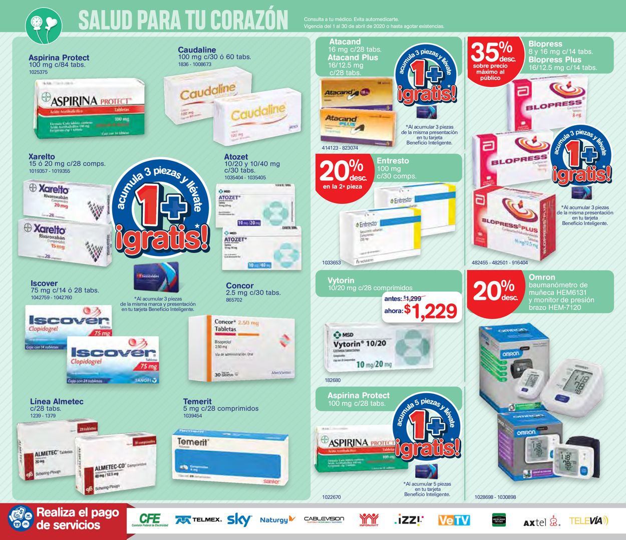Farmacias Benavides Catálogo desde 01.04.2020