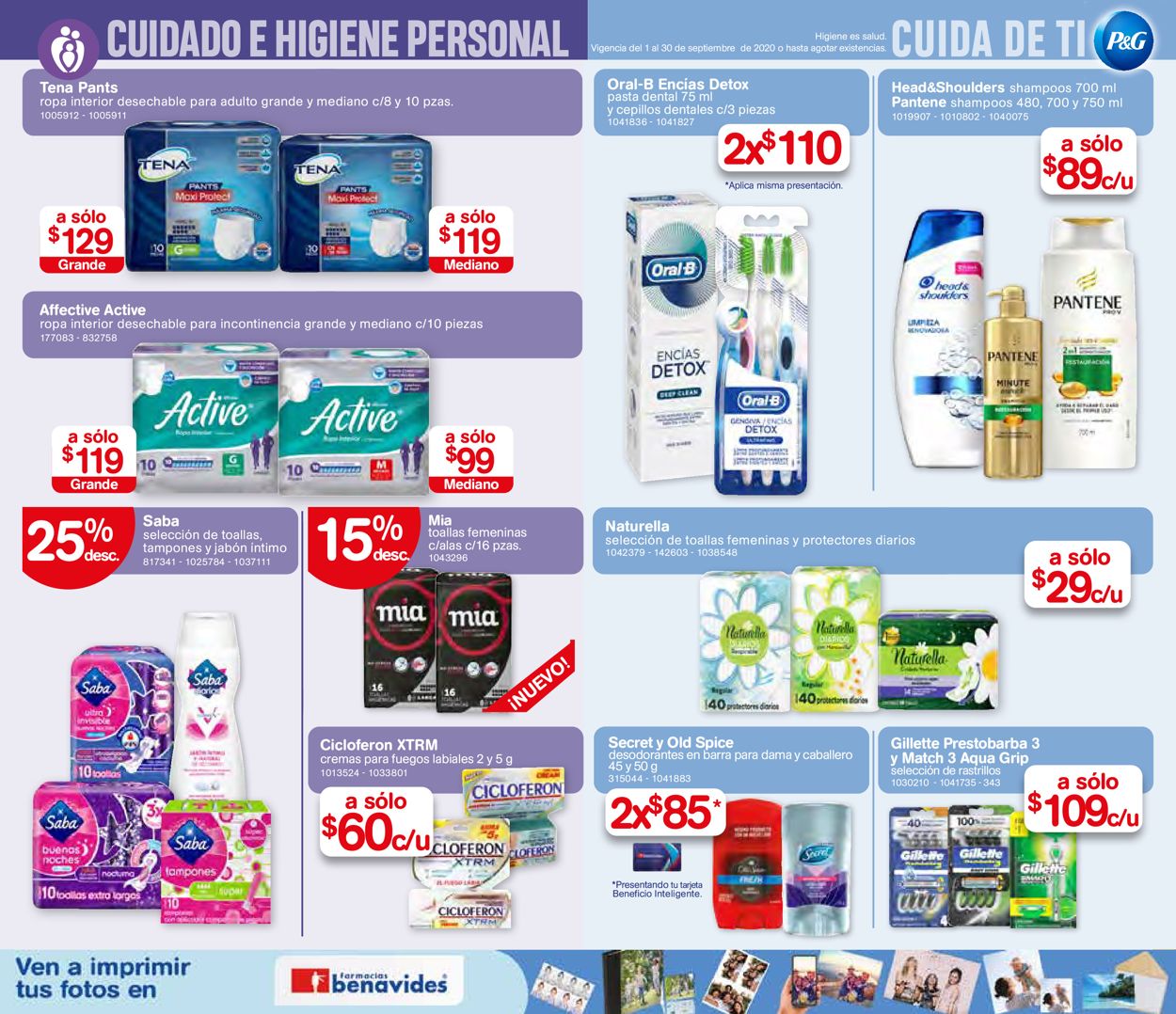 Farmacias Benavides Catálogo desde 01.09.2020