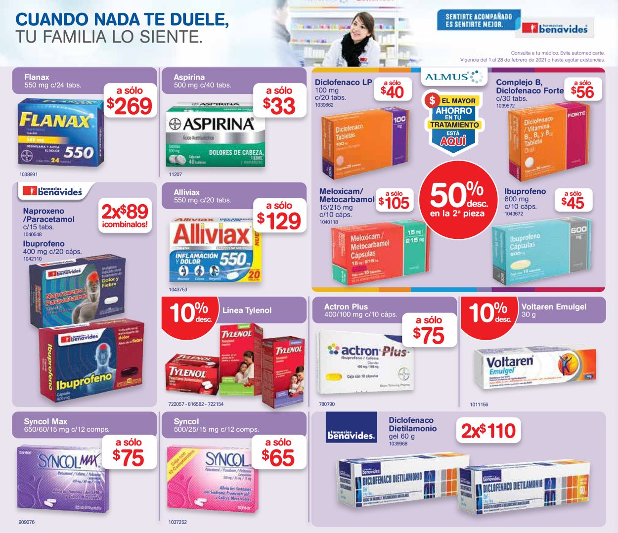 Farmacias Benavides Catálogo desde 01.02.2021