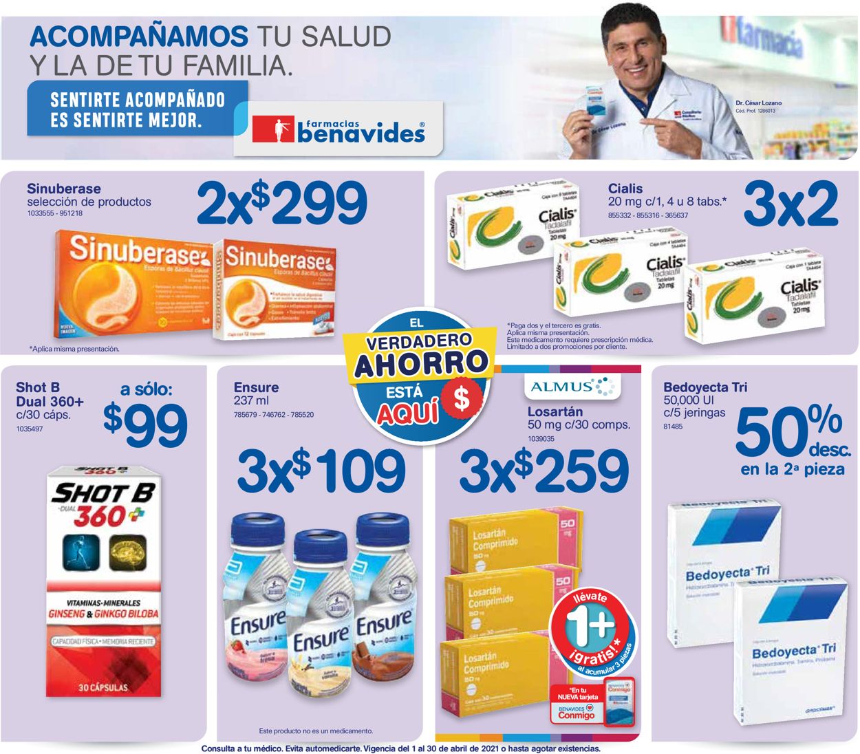 Farmacias Benavides Catálogo desde 01.04.2021
