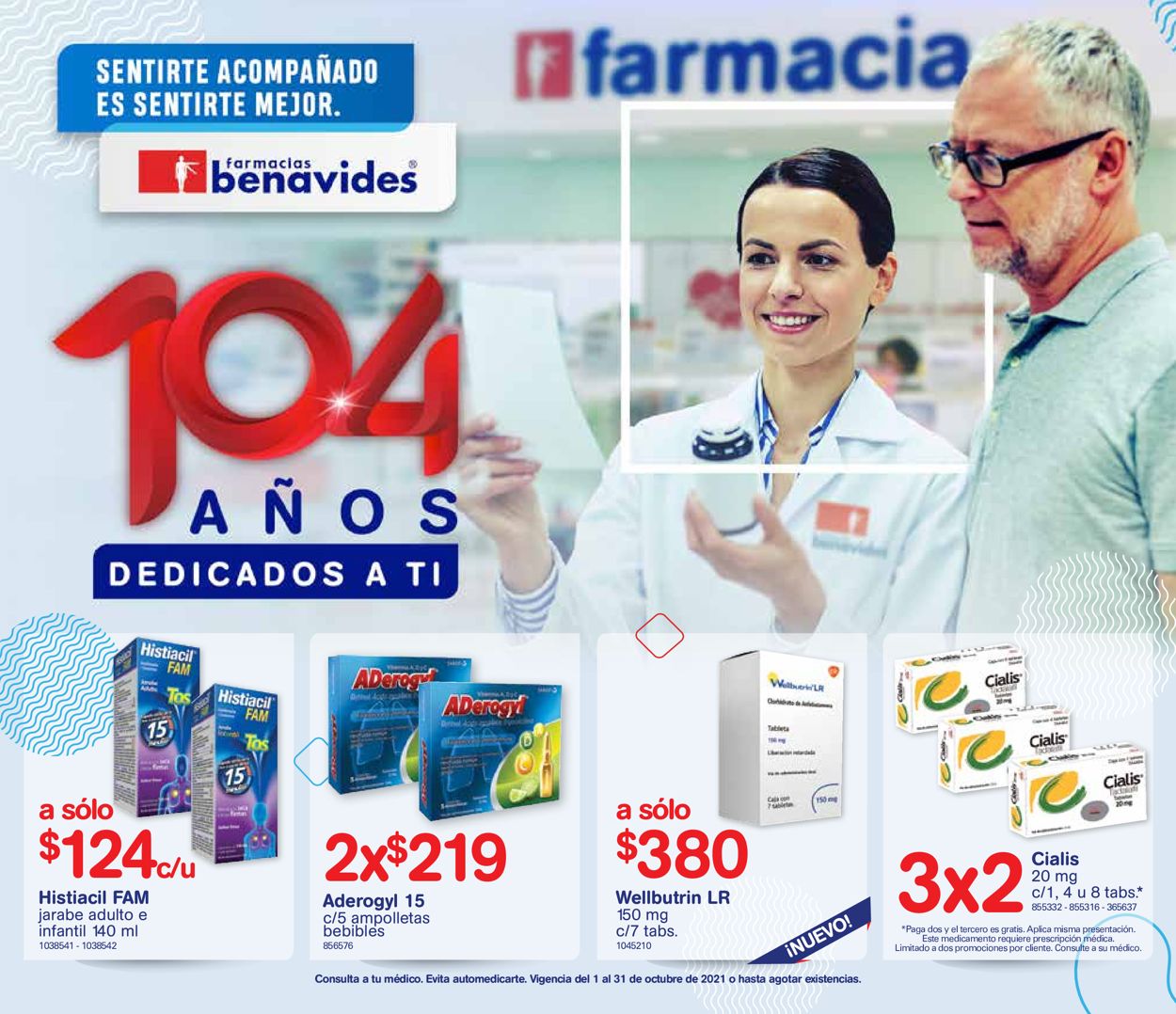 Farmacias Benavides Catálogo desde 01.10.2021