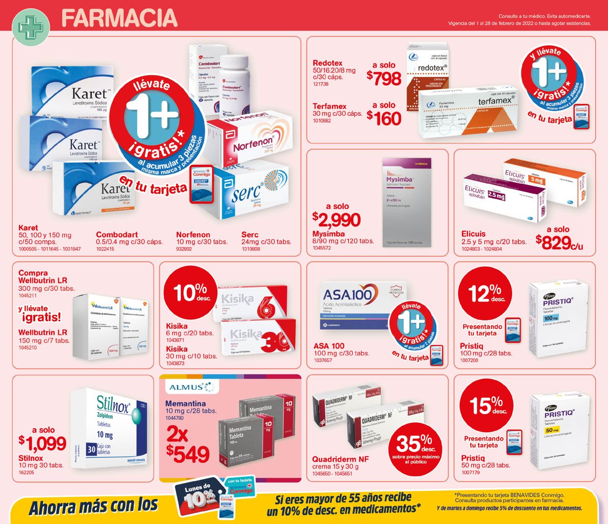 Farmacias Benavides Catálogo desde 01.02.2022