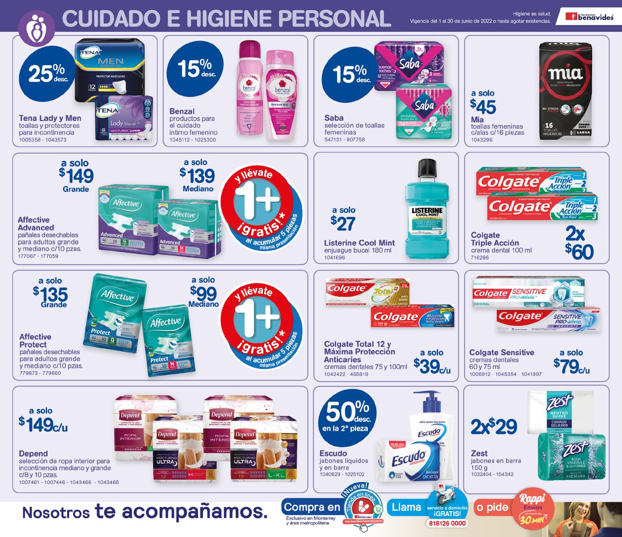 Farmacias Benavides Catálogo desde 01.06.2022