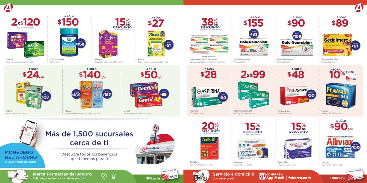 Farmacias del Ahorro Catálogo desde 01.08.2023