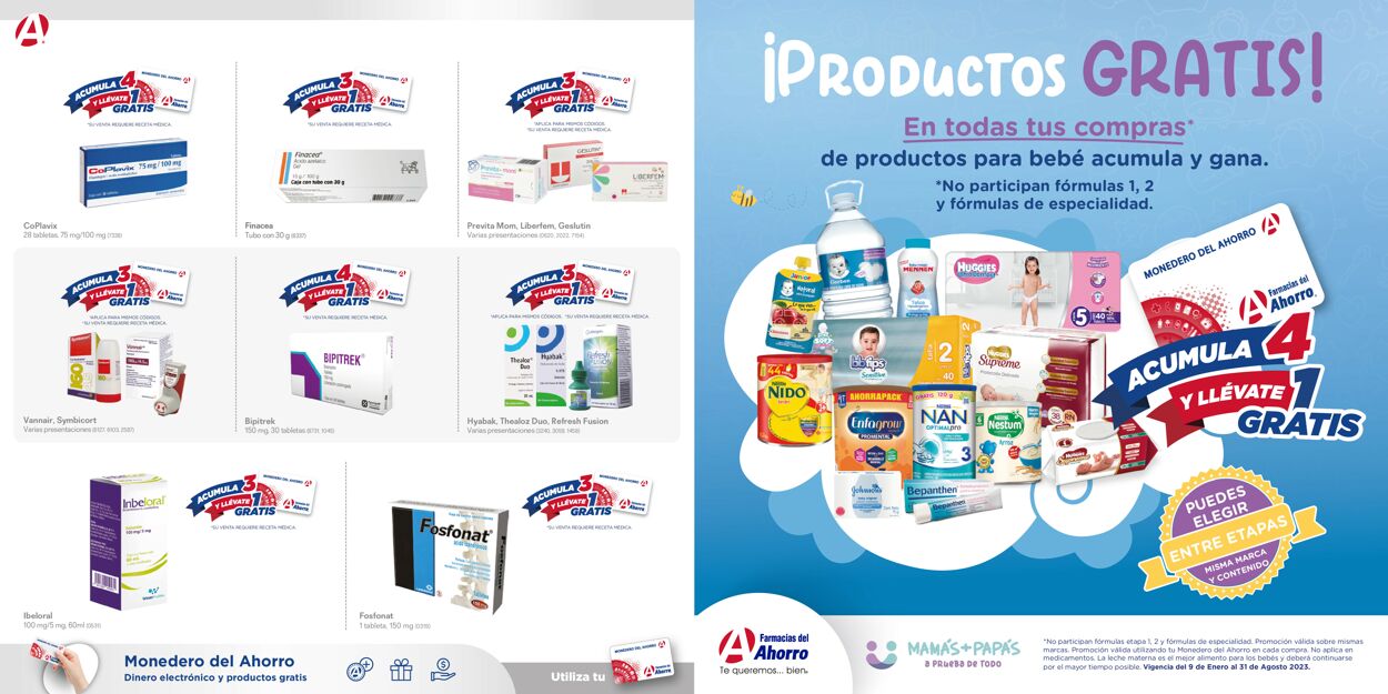 Farmacias del Ahorro Catálogo desde 01.08.2023