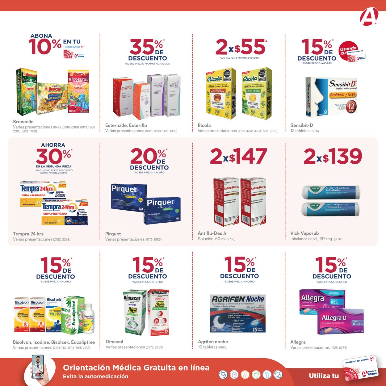 Farmacias del Ahorro Catálogo desde 10.10.2023