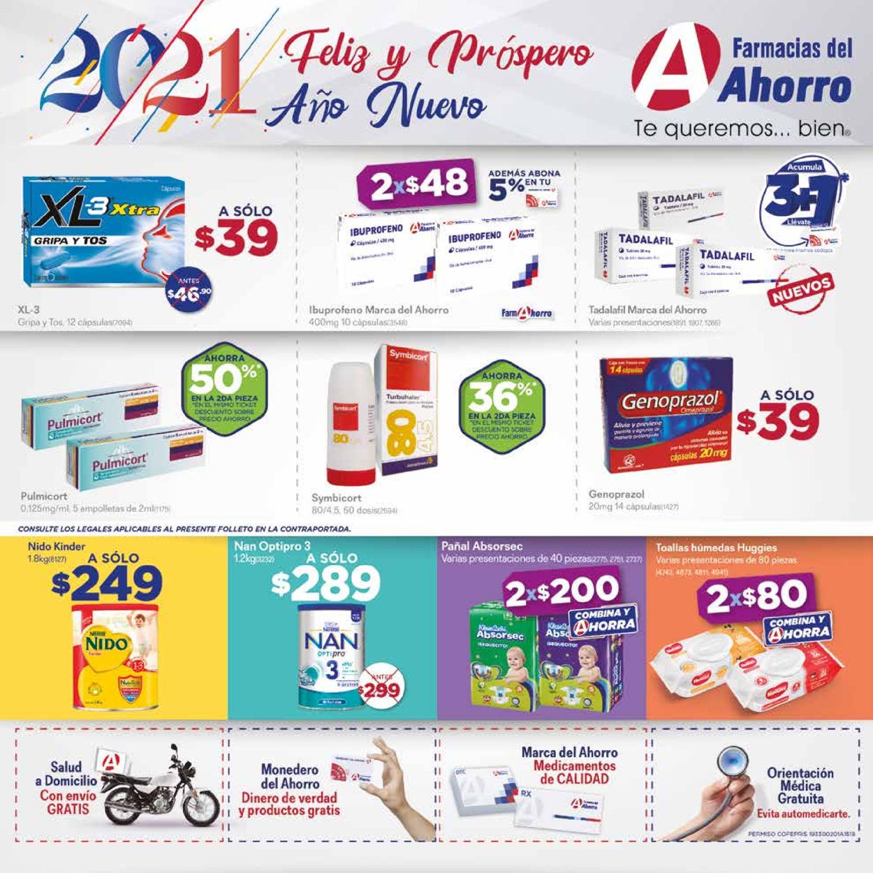 Farmacias del Ahorro Catálogo desde 01.01.2021
