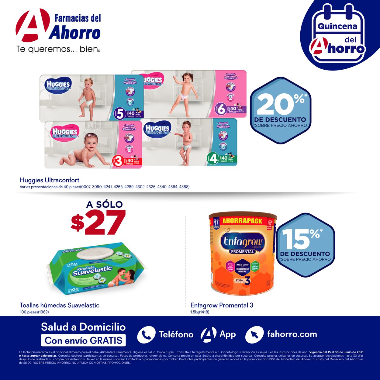 Farmacias del Ahorro Catálogo desde 15.06.2021