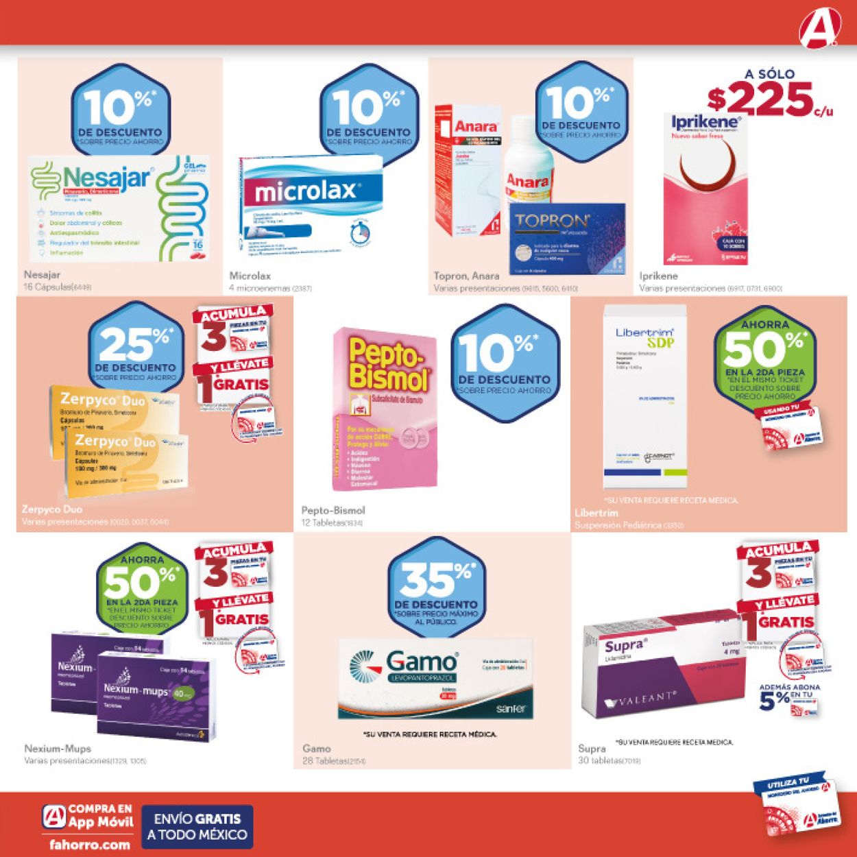Farmacias del Ahorro Catálogo desde 01.07.2022