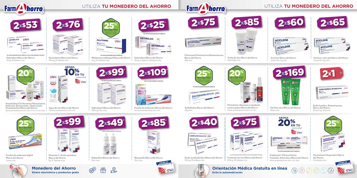 Farmacias del Ahorro Catálogo desde 01.06.2023