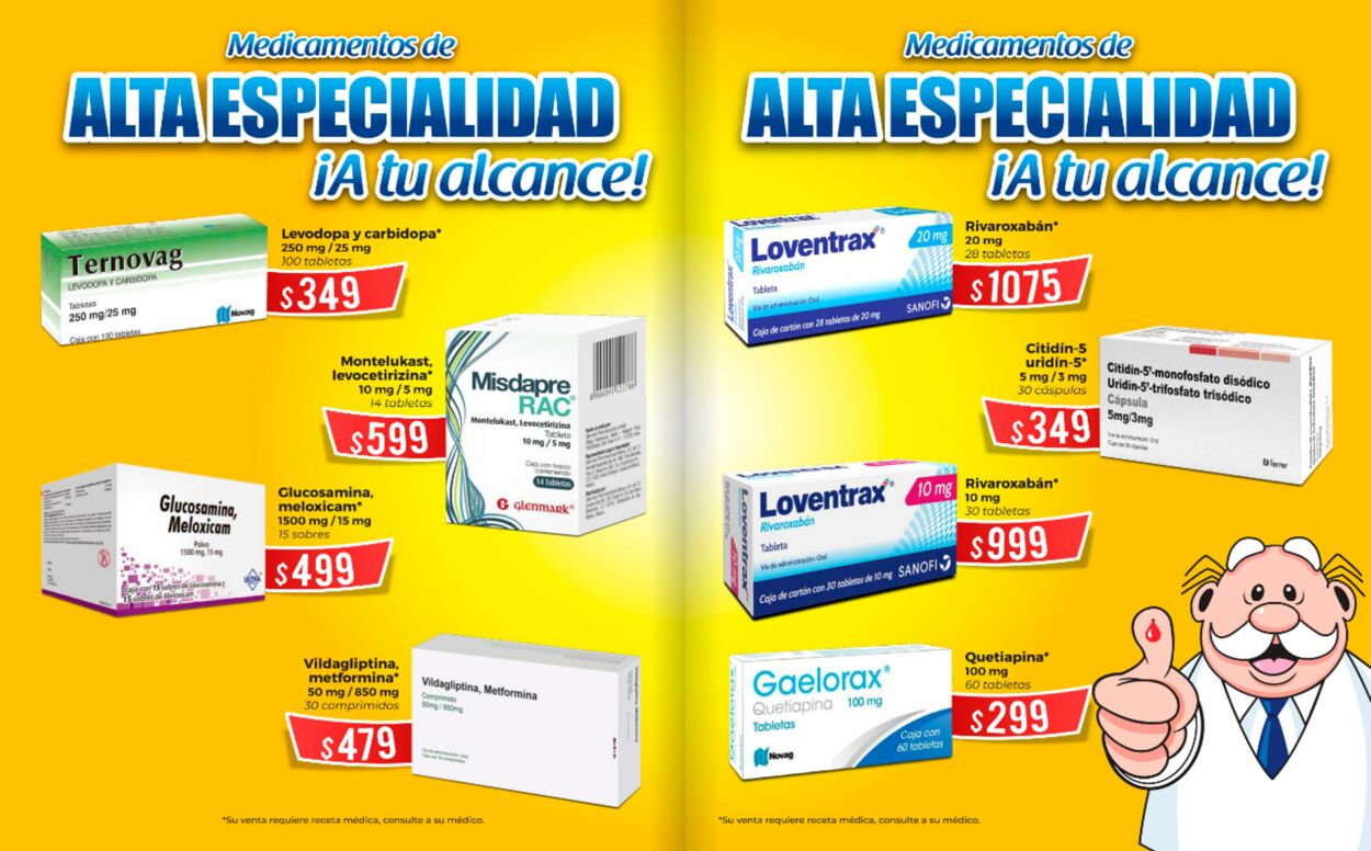 Farmacias Similares Catálogo desde 11.03.2024