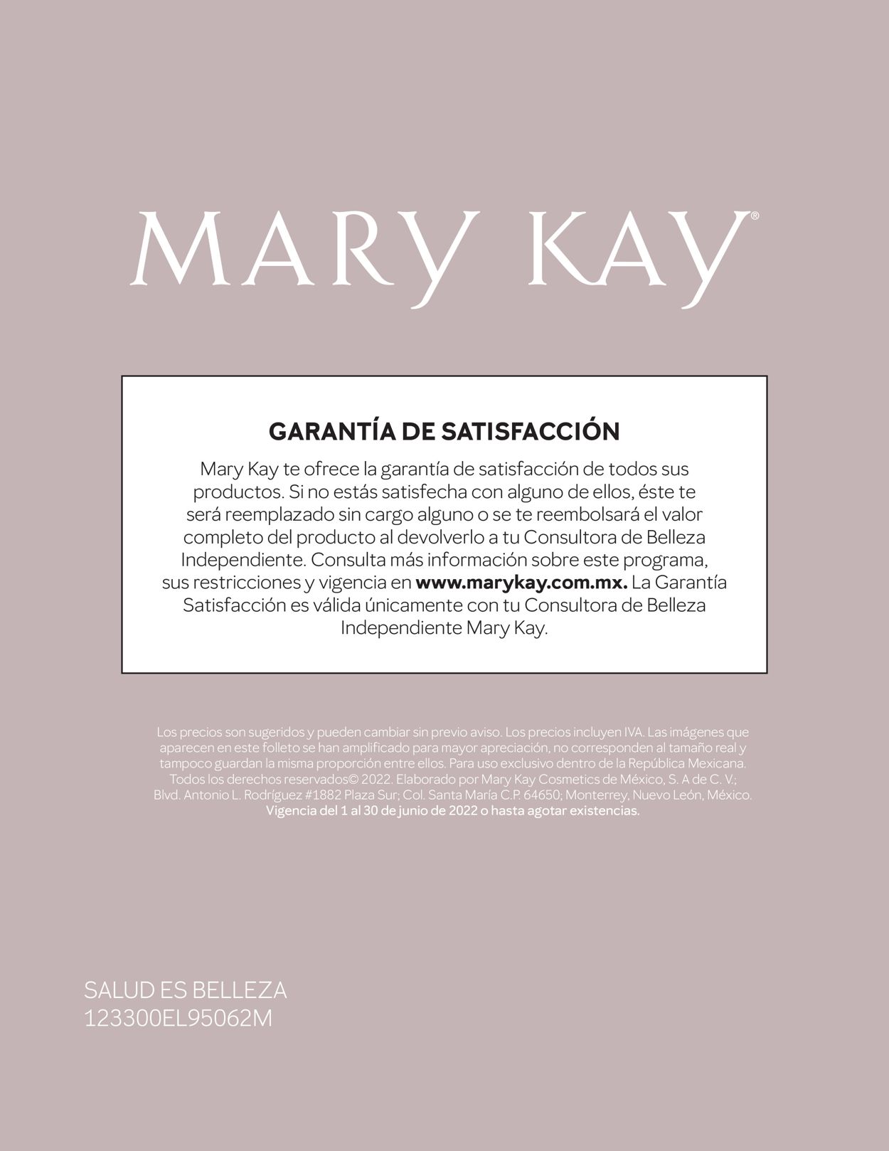 Mary Kay Catálogo desde 01.06.2022