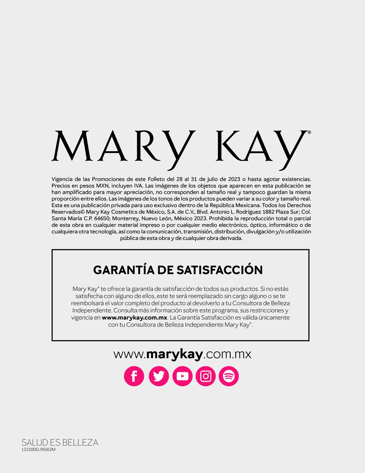 Mary Kay Catálogo desde 28.07.2023