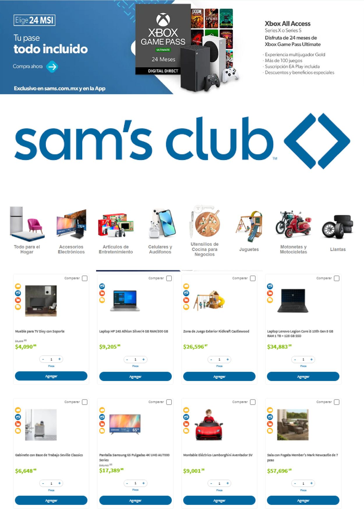 Sam's Club Catálogo desde 29.04.2022