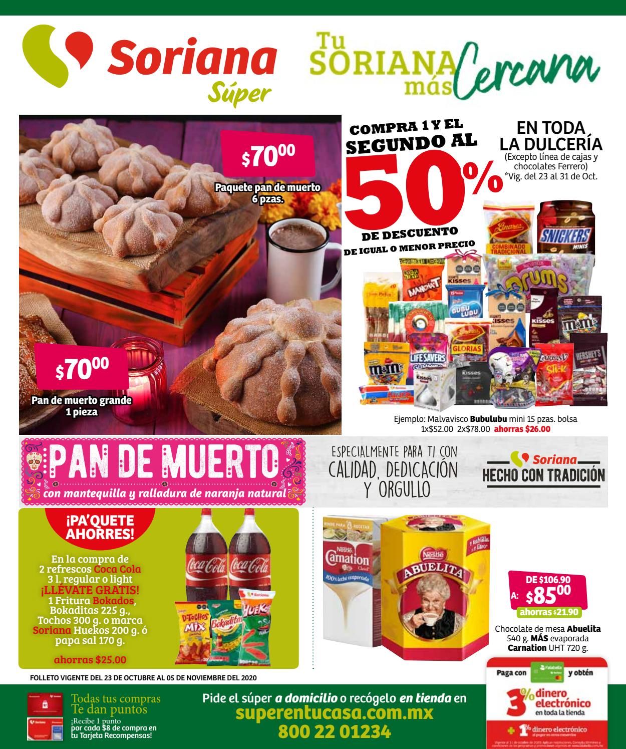Soriana Catálogo desde 23.10.2020