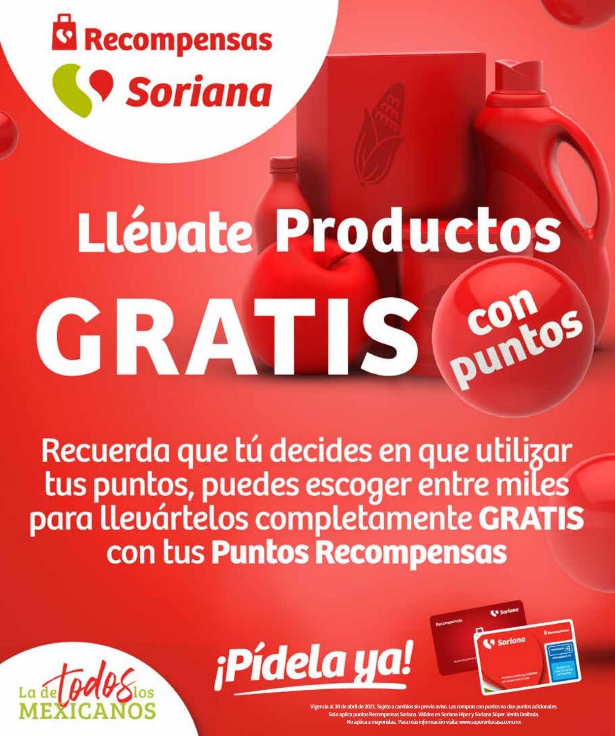 Soriana Catálogo desde 08.04.2021