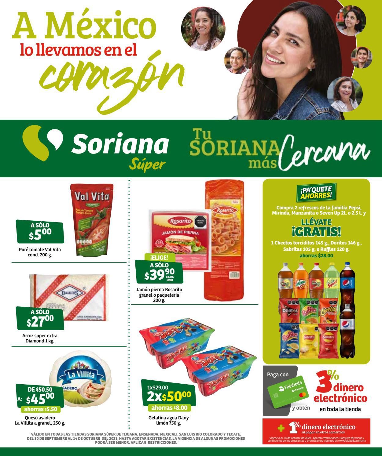 Soriana Catálogo desde 30.09.2021