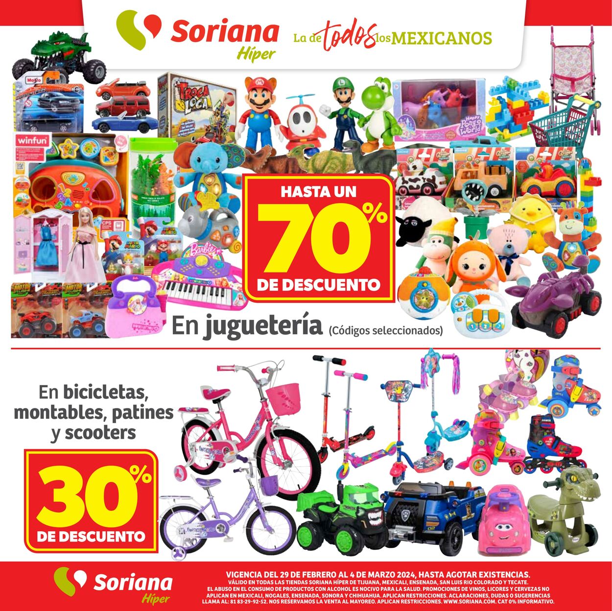 Soriana Catálogo desde 29.02.2024