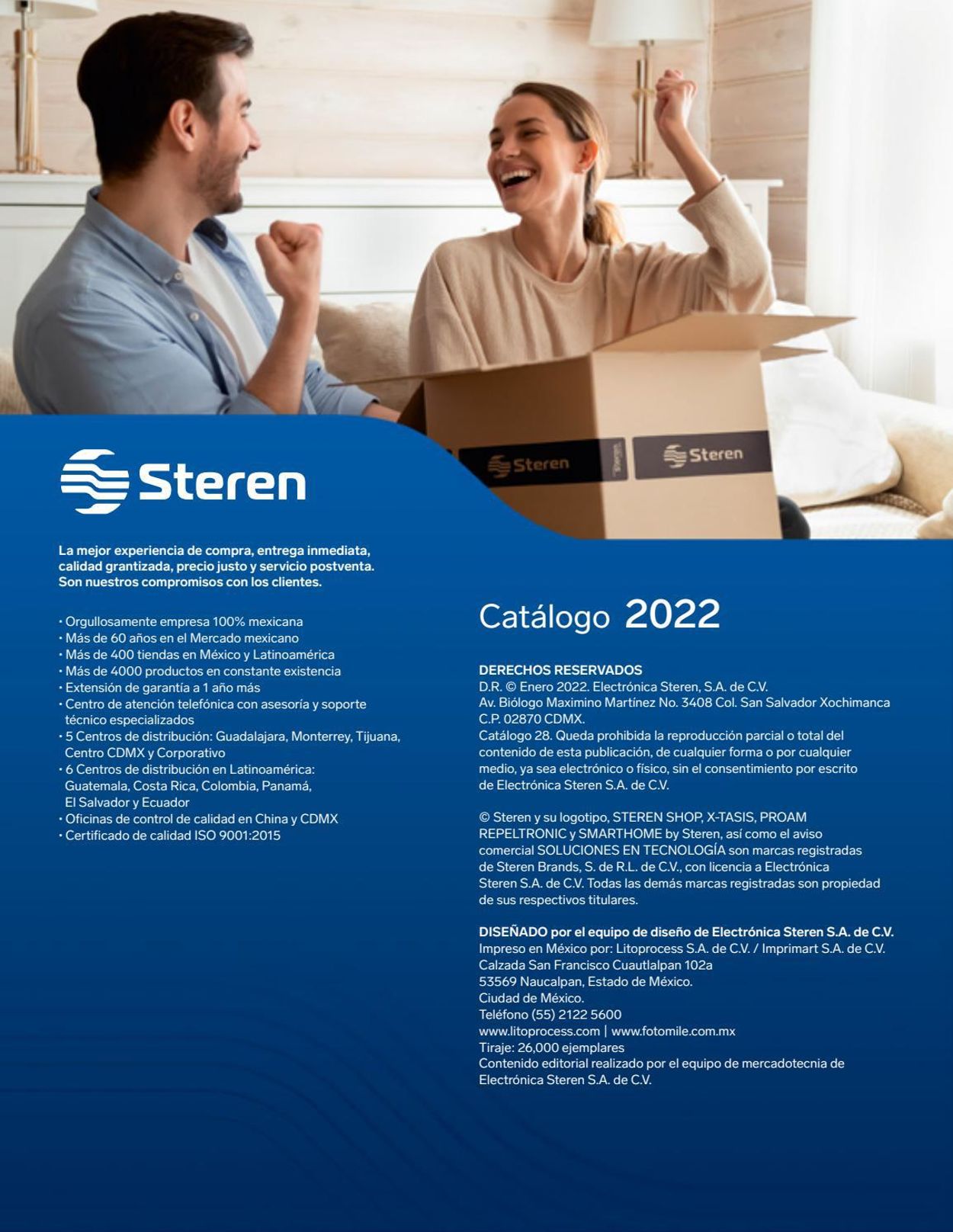 Steren Catálogo desde 24.02.2022