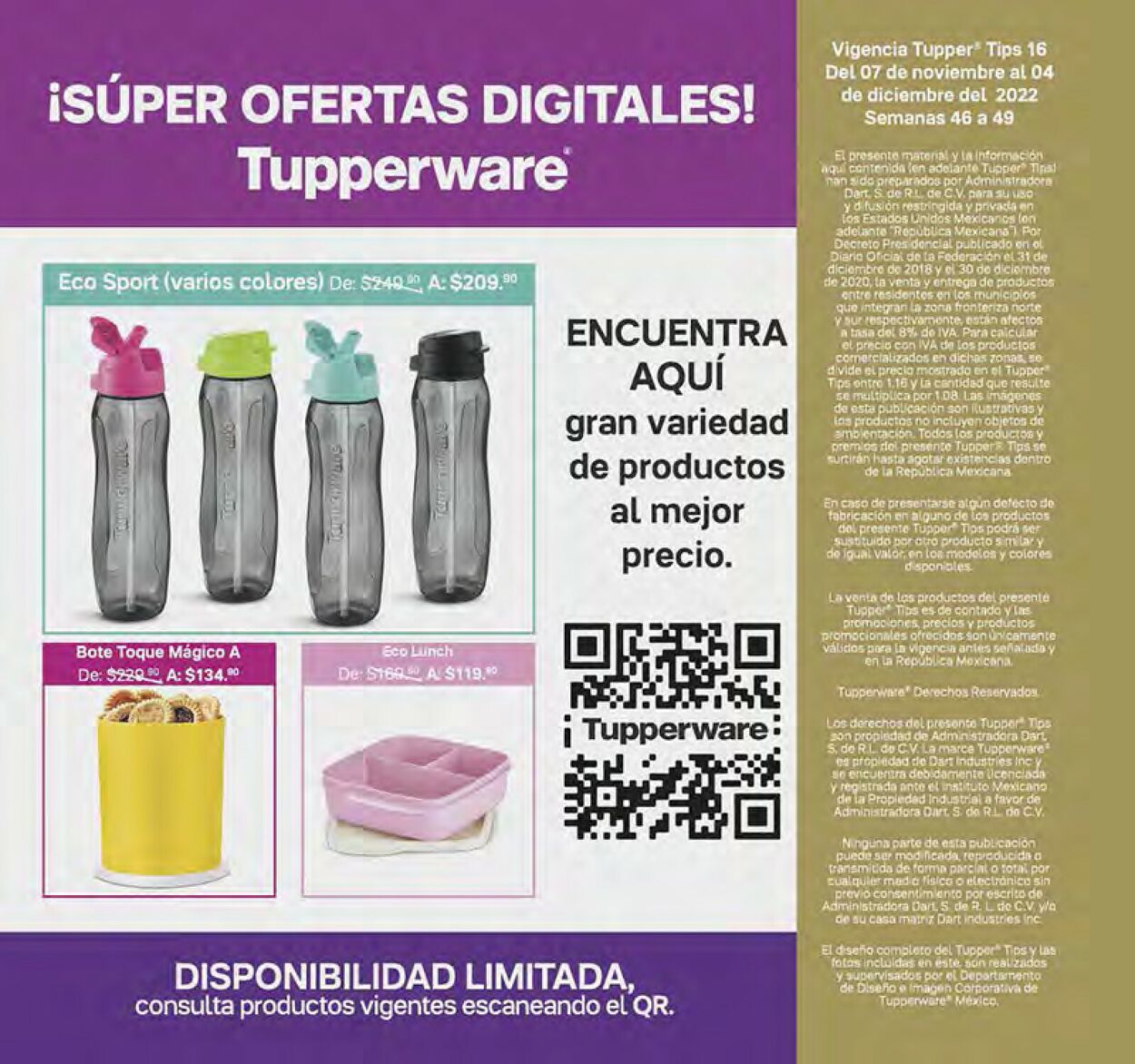 Tupperware Catálogo desde 07.11.2022