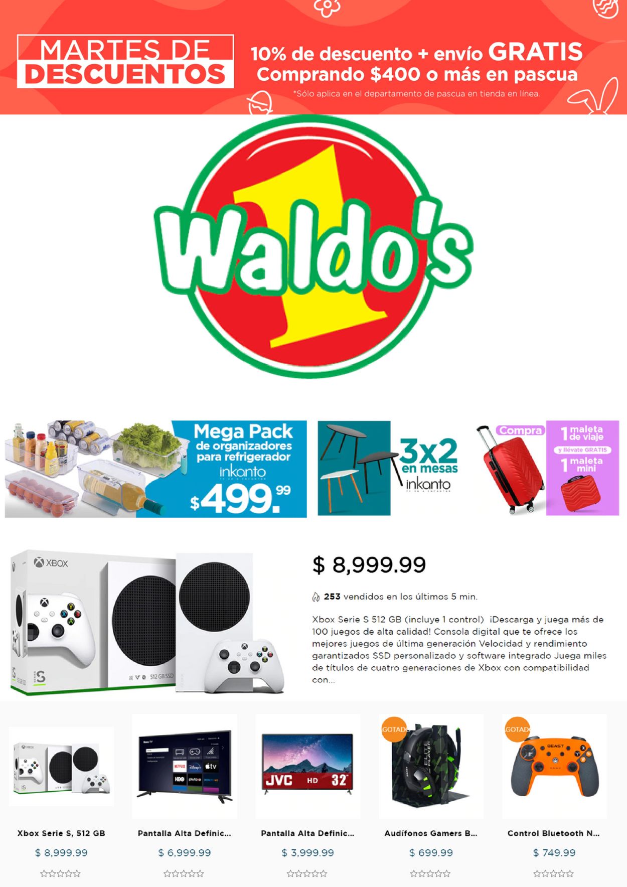 Waldo's Catálogo desde 14.04.2022