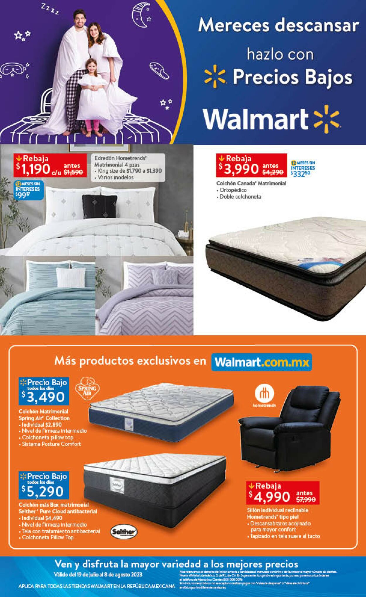 Walmart Catálogo desde 19.07.2023