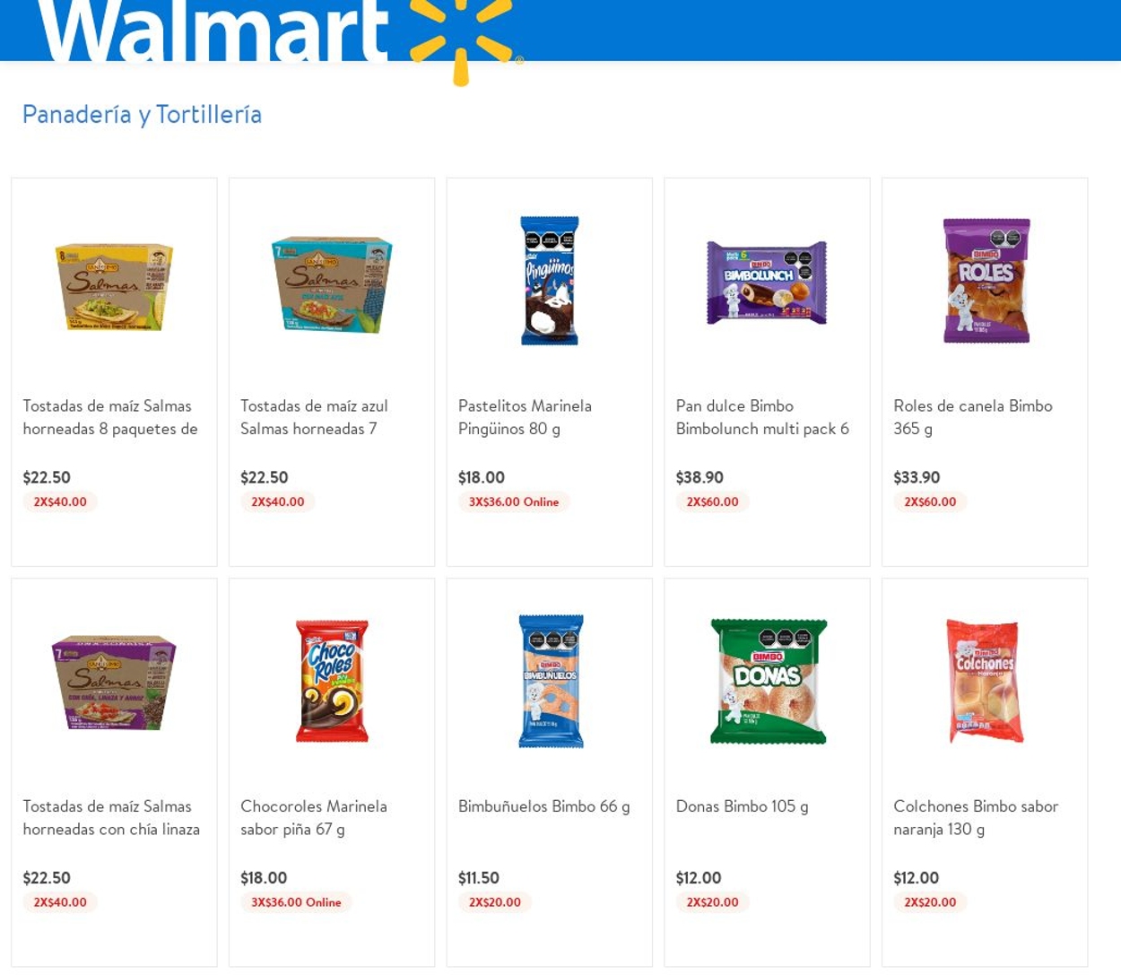 Walmart Catálogo desde 18.02.2021