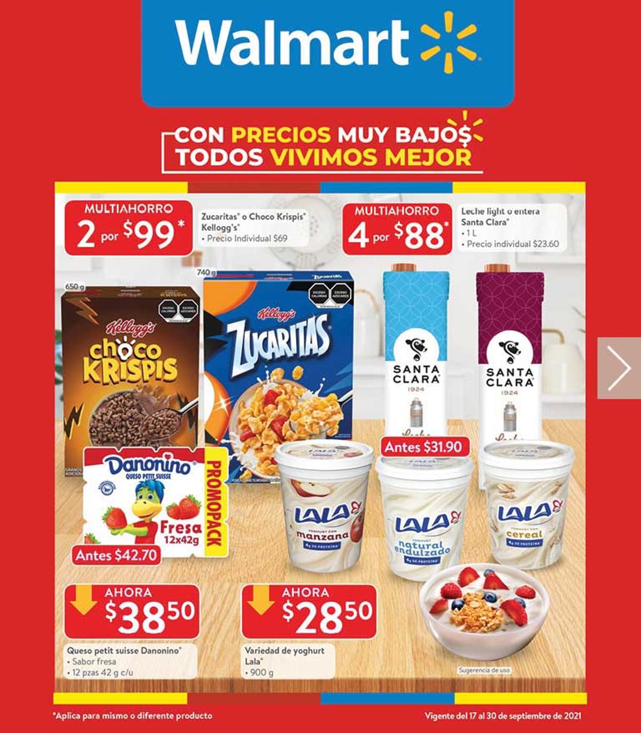 Walmart Catálogo desde 17.09.2021