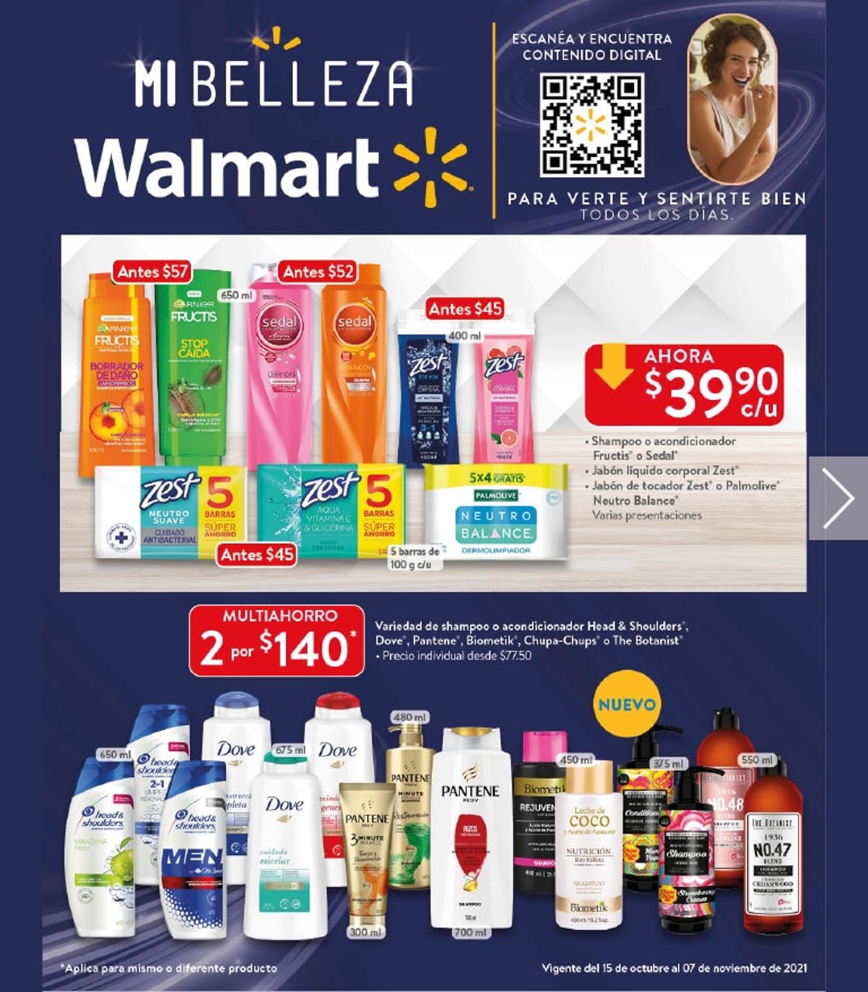 Walmart Catálogo desde 15.10.2021