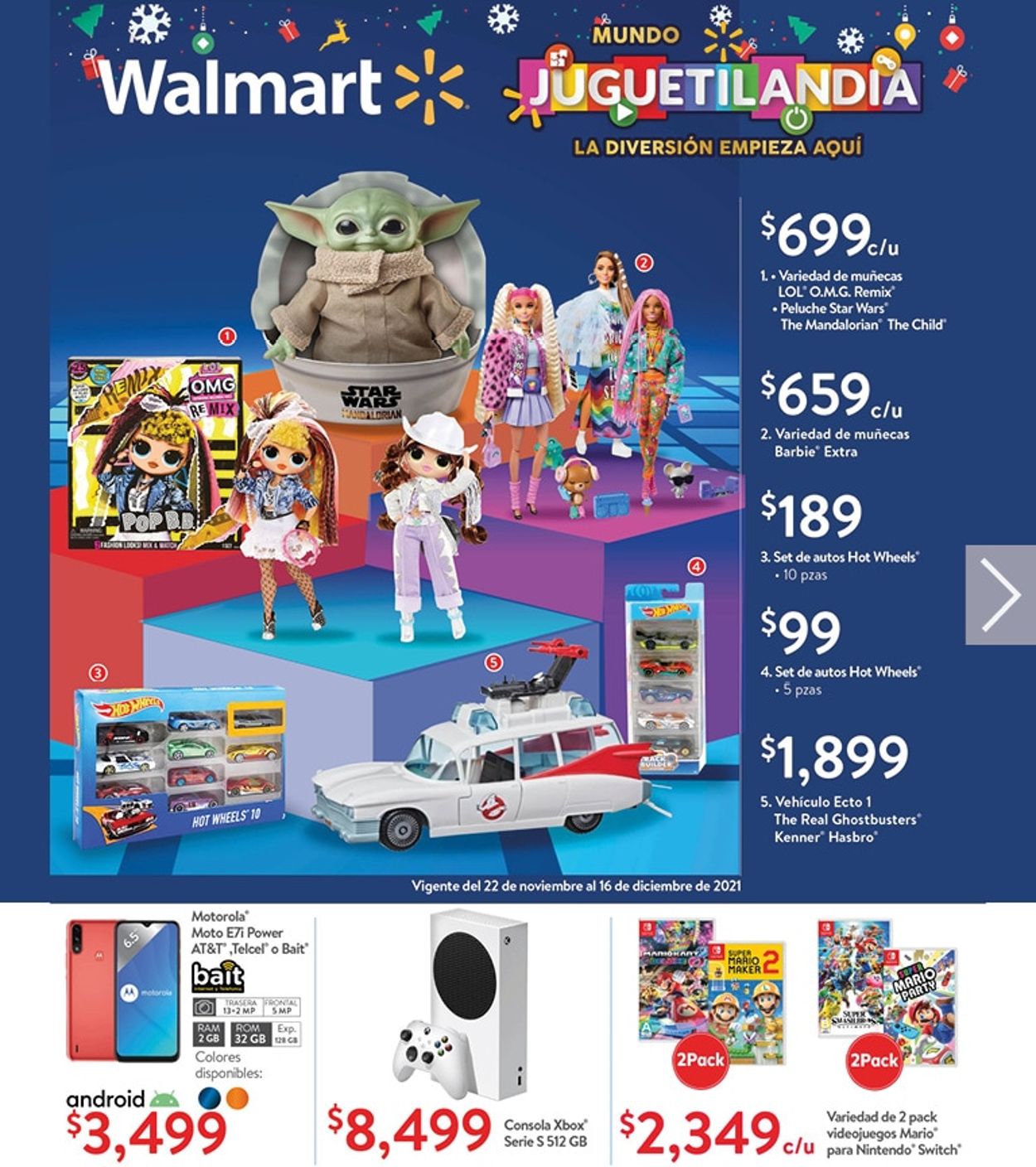 Walmart Catálogo desde 22.11.2021