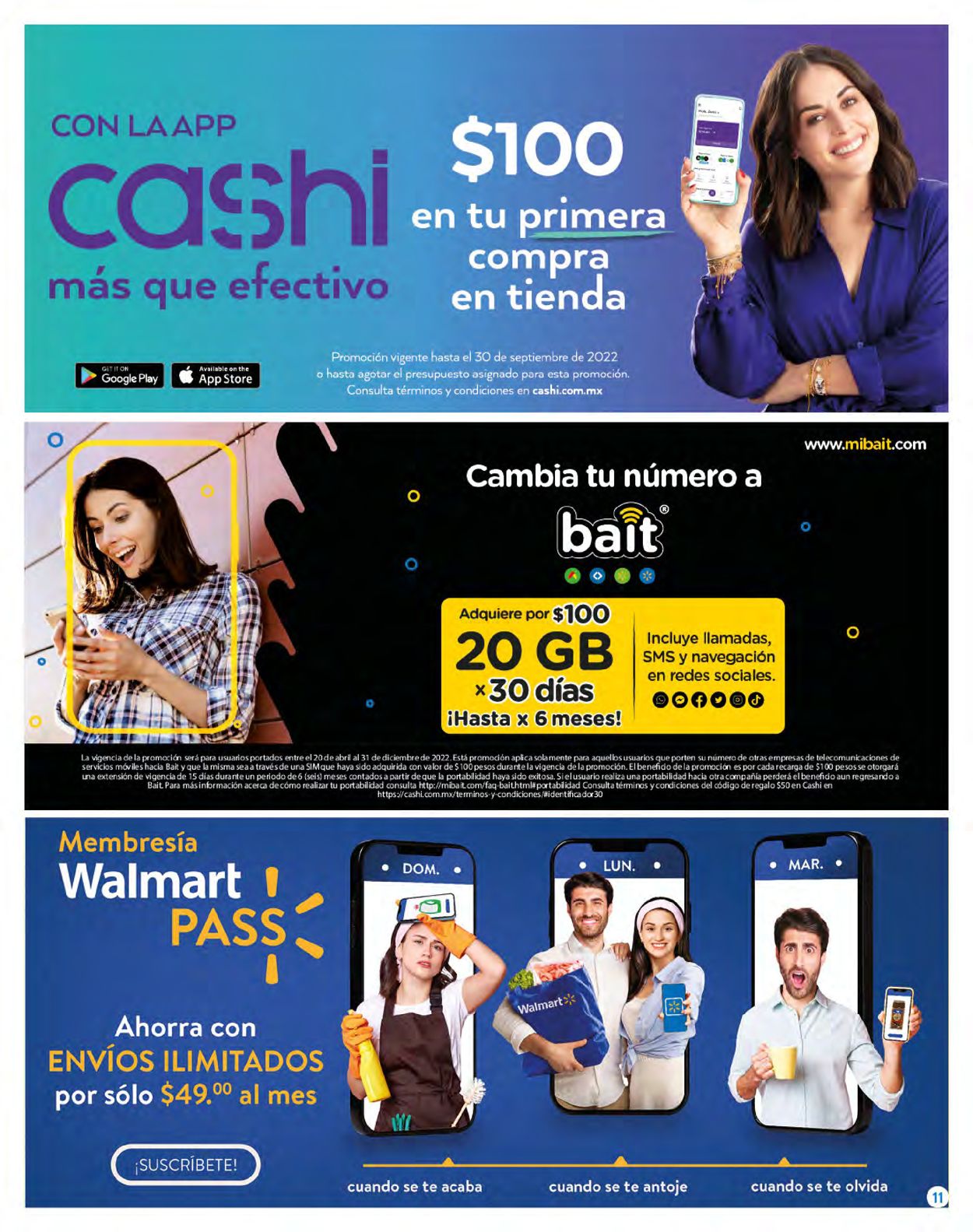 Walmart Catálogo desde 13.08.2022