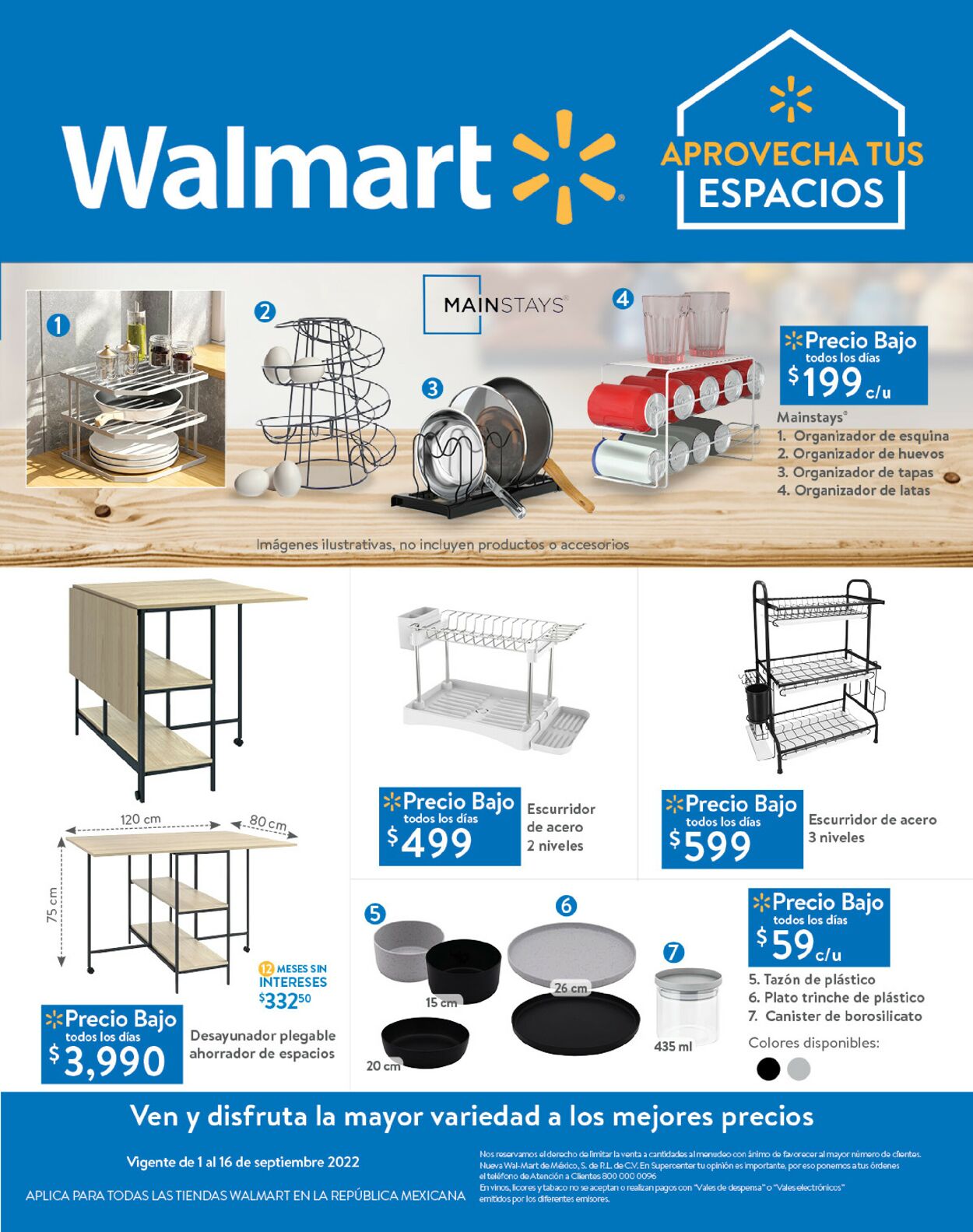 Walmart Catálogo desde 01.09.2022