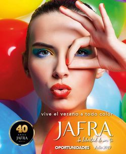 Catálogo Jafra a partir del 01.07.2019
