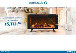 Catálogo Sam's Club navidad navidades festividades navideño Natividad 2021 a partir del 10.12.2021