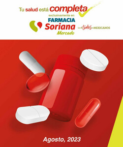Catálogo Soriana - Folleto Farmacia Mercado Agosto a partir del 01.08.2023