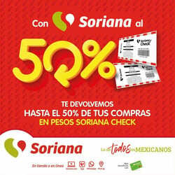 Catálogo Soriana - Soriana hasta el 50% Híper Nacional a partir del 03.08.2023