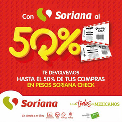 Catálogo Soriana - Soriana hasta el 50% Súper Nacional a partir del 03.08.2023