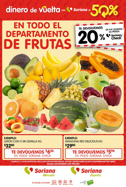 Catálogo Soriana - Festival de la Frescura Mercado Nacional a partir del 15.08.2023