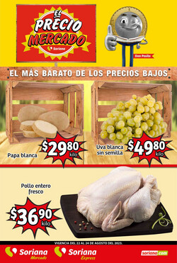 Catálogo Soriana - El Precio Mercado Golfo a partir del 22.08.2023