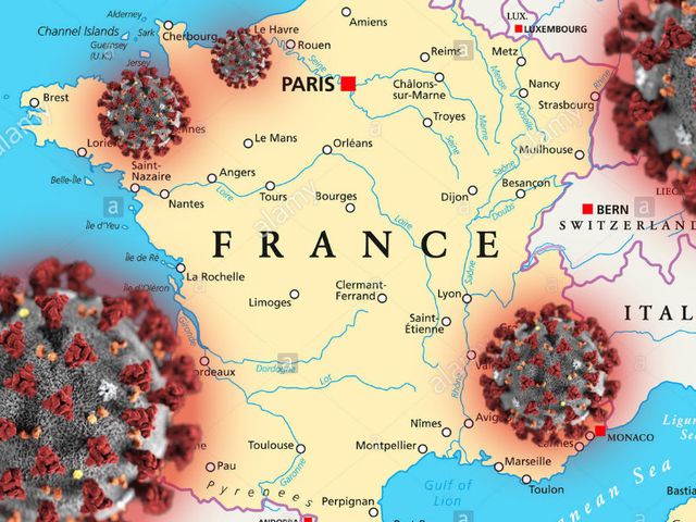 Francia en saldo rojo: Suma el mayor número de fallecidos en un día en toda Europa
