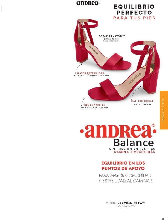 Andrea Catálogo desde 13.04.2025