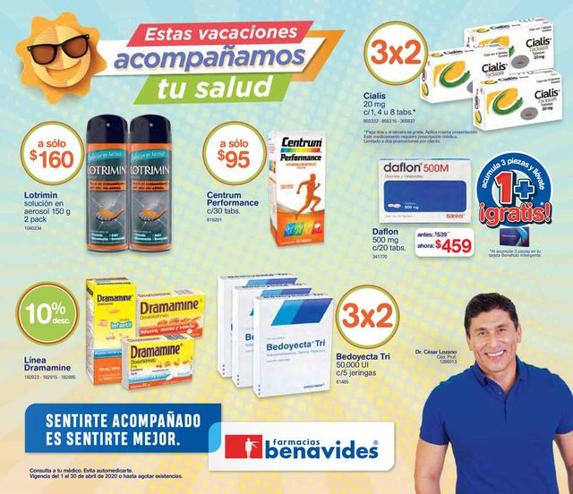 Farmacias Benavides Catálogo desde 01.04.2020