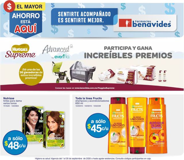 Farmacias Benavides Catálogo desde 01.09.2020