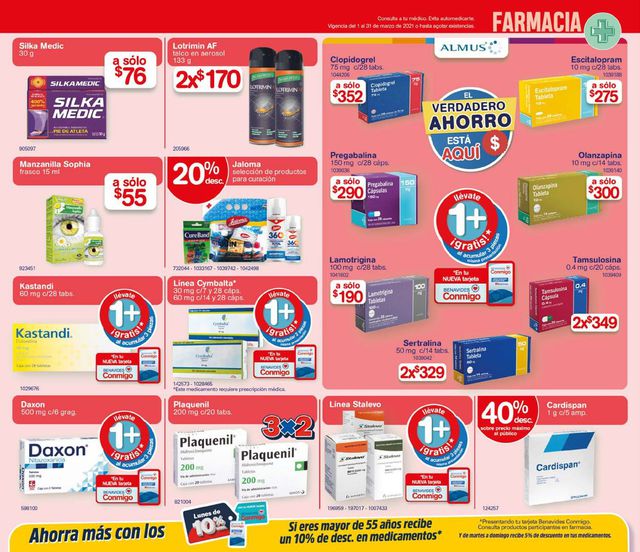 Farmacias Benavides Catálogo desde 01.03.2021