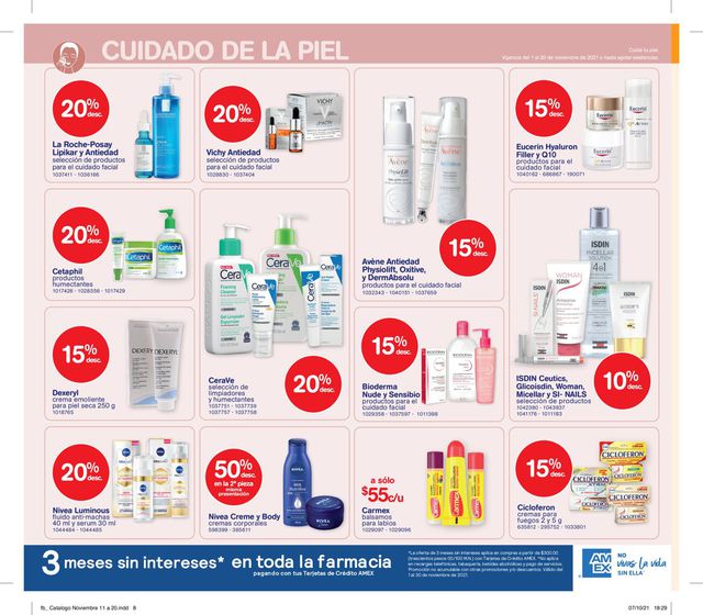 Farmacias Benavides Catálogo desde 01.11.2021