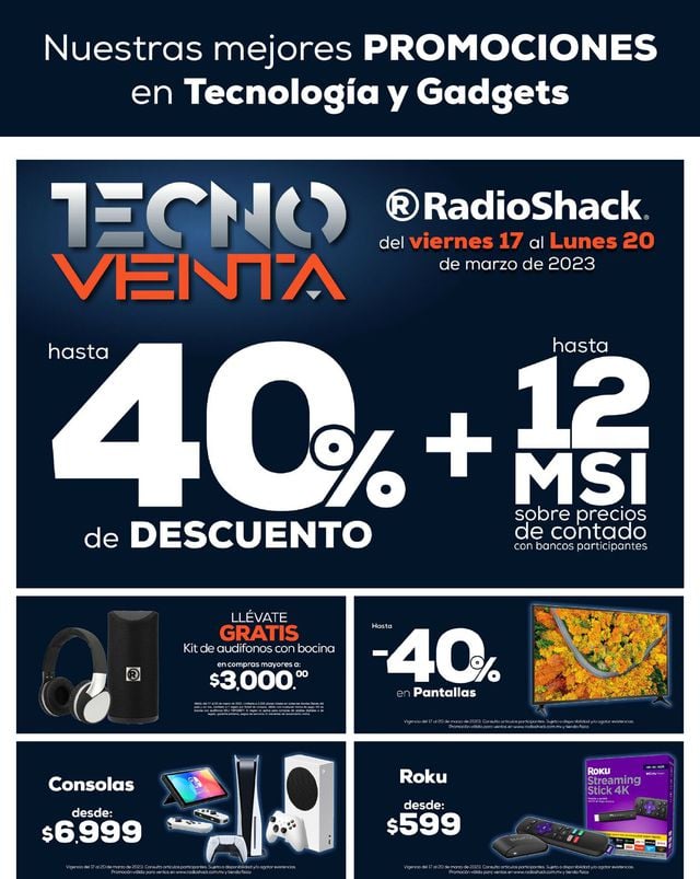 Radio Shack Catálogo desde 17.03.2023
