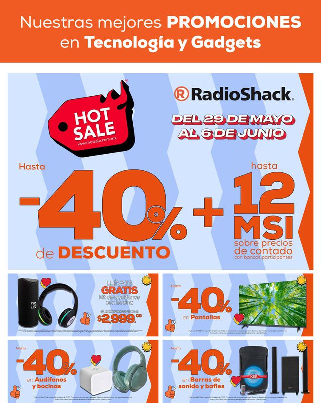 Radio Shack Catálogo desde 02.06.2023