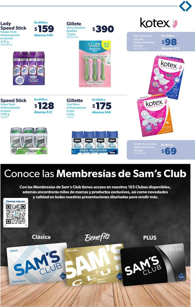 Sam's Club Catálogo desde 30.08.2022