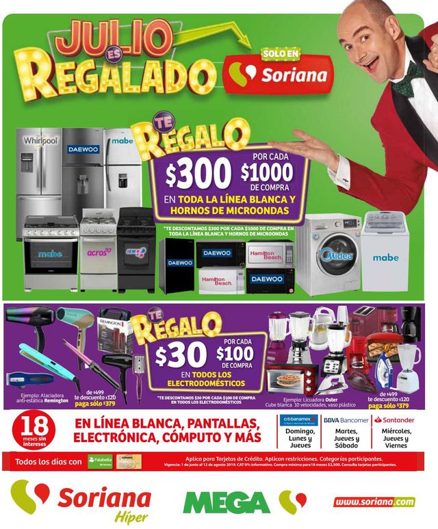 Soriana Catálogo desde 26.07.2019