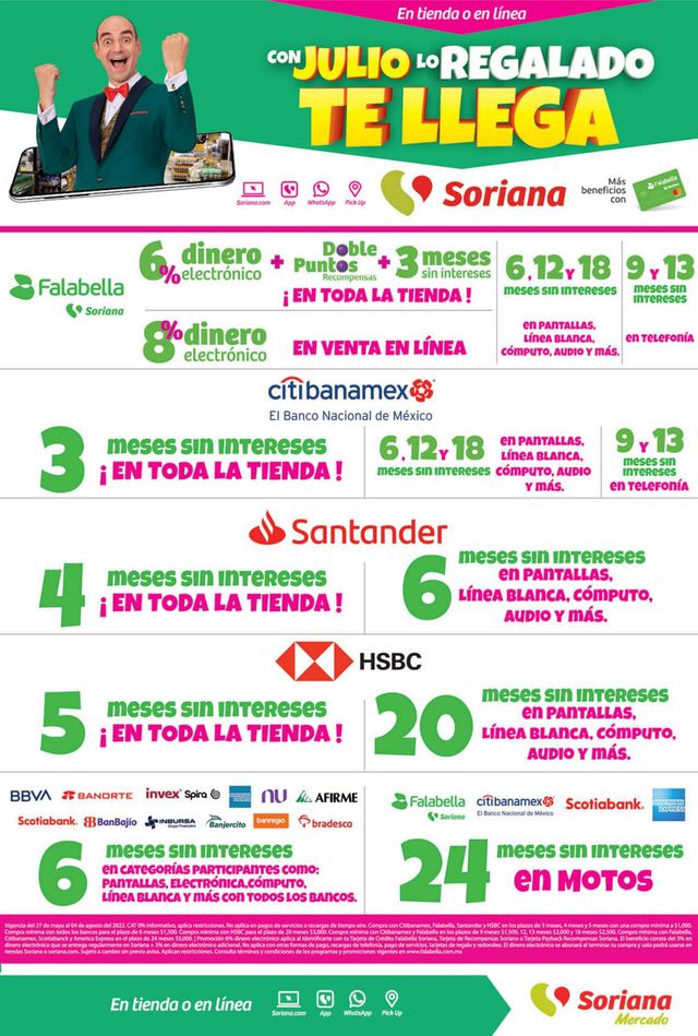 Soriana Catálogo desde 01.07.2022